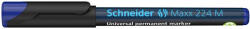 Schneider Alkoholos marker, OHP, 1 mm, SCHNEIDER "Maxx 224 M", kék