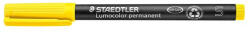 STAEDTLER Alkoholos marker, OHP, 0, 4 mm, STAEDTLER "Lumocolor® 313 S", sárga