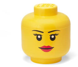LEGO Tárolódoboz, fej, nagy, LEGO, Girl (40321725) - iroszer24