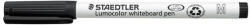 STAEDTLER Táblamarker, 1 mm, M, kúpos, STAEDTLER "Lumocolor 301", fekete