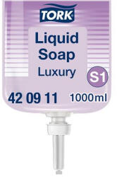 Tork Folyékony szappan, 1 l, S1 rendszer, TORK "Luxury", lila
