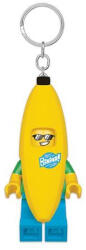LEGO® Kulcstartó, LED világítással, LEGO "Banana Guy (LGL-KE118)