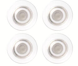 Nobo Erős mágnes, 4 db, üvegtáblákhoz, NOBO, átlátszó