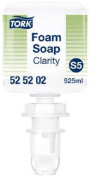Tork Habszappan, 0, 525 l, S5 rendszer, TORK "Mini Clarity", átlátszó