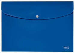 Leitz Irattartó tasak, A4, PP, patentos, LEITZ "Recycle", kék
