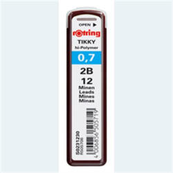 rOtring Grafitbél, 2B, 0, 7 mm, ROTRING