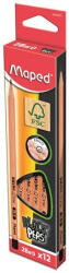 Maped Grafitceruza, 2B, háromszögletű, MAPED "Black'Peps
