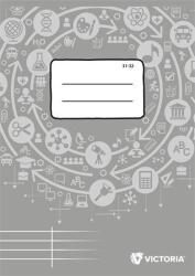 Victoria Füzet, tűzött, A5, szótár, 32 lap, VICTORIA PAPER Circle "31-32