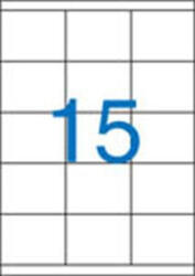 Victoria Etikett, univerzális, 70x50, 8 mm, VICTORIA PAPER, 1500 etikett/csomag