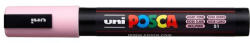 uni Dekormarker, 1, 8-2, 5 mm, UNI "Posca PC-5M", világos rózsaszín