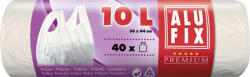 Alufix Szemeteszsák, köthető füllel, 10 l, 40 db, 36x44 cm, 10 , ALUFIX, fehér