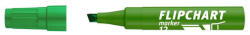 ICO Flipchart marker, 1-4 mm, vágott, ICO "Artip 12 ", zöld - toptoner