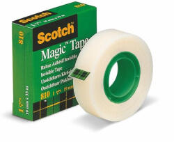 3M Ragasztószalag, 19 mm x 33 m, 3M SCOTCH "Magic Tape 810
