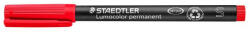 STAEDTLER Alkoholos marker, OHP, 0, 4 mm, STAEDTLER "Lumocolor® 313 S", piros