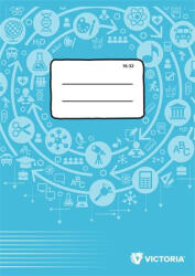 Victoria Füzet, tűzött, A5, vonalas, 32 lap, 2. osztály, VICTORIA PAPER Circle "16-32