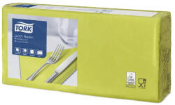 Tork Szalvéta, 1/4 hajtogatott, 2 rétegű, 33x33 cm, Advanced, TORK "Lunch", lime