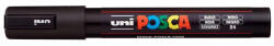 uni Dekormarker, 1, 8-2, 5 mm, UNI "Posca PC-5M", fekete