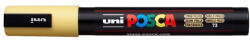 uni Dekormarker, 1, 8-2, 5 mm, UNI "Posca PC-5M", szalmasárga