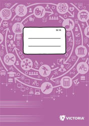 Victoria Füzet, tűzött, A5, hangjegy, 16 lap, VICTORIA PAPER Circle "36-16