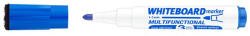 ICO Tábla- és flipchart marker, 1-3 mm, multifunkciós, ICO "Markeraser" kék