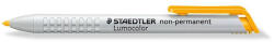 STAEDTLER Jelölőkréta adagoló, mindenre író, lemosható (omnichrom), STAEDTLER "Lumocolor 768", sárga