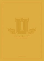 Shkolyaryk Publishing House Füzet, tűzött, A5, kockás, 60 lap, SHKOLYARYK "University International", vegyes