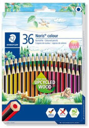 STAEDTLER Színes ceruza készlet, hatszögletű, STAEDTLER "Noris Colour 185", 36 különböző szín