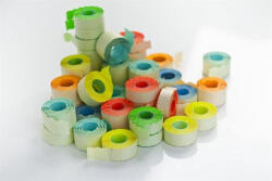  Árazószalag, 25x16 mm, gyengített ragasztóval, pasztell narancssárga - toptoner