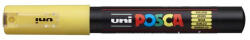 uni Dekormarker, 0, 7-1, 0 mm, UNI "Posca PC-1M", sárga