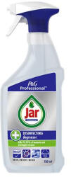 Jar Zsíroldó és fertőtlenítő spray, 2in1, 750 ml, JAR "Professional