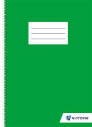Victoria Spirálfüzet, A4, sima, 70 lap, VICTORIA PAPER