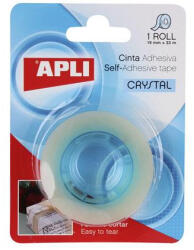 Apli Ragasztószalag, 19 mm x 33 m, magasfényű, APLI "Crystal