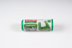 Mazzini Szemeteszsák, újrahasznosított, köthető füles, 35 l, 20 db, 49x60 cm, 10 , MAZZINI, zöld