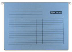 DONAU Függőmappa, karton, A4, DONAU, kék
