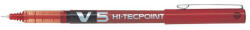 Pilot Rollertoll, 0, 3 mm, tűhegyű, kupakos, PILOT "Hi-Tecpoint V5", piros