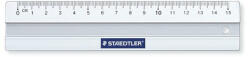 STAEDTLER Vonalzó, alumínium, 15 cm, STAEDTLER "Mars 563