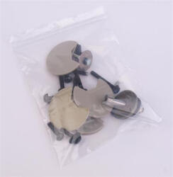 Victoria Simítózáras tasak, átlátszó, 15x20 cm, VICTORIA FACILITY