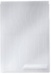 Leitz Genotherm, lefűzhető, A4, 200 mikron, füllel, LEITZ "CombiFile Jumbo", áttetsző