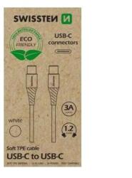 SWISSTEN Cablu Date Swissten Type-C to Type-C Alb (Ambalaj Eco)