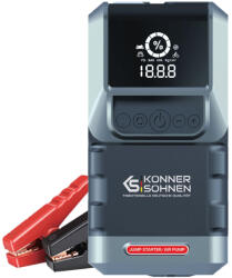 Konner & Sohnen Redresor auto cu compresor Konner Sohnen KS JSP-1300, baterie 16000 mAh, curent max. 1300 A (KS JSP-1300)