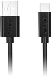 Choetech Cablu-USB-2.0-A-tata-USB-C--Choetech-AC0003, -2.4A, -2m, -negru (CABLE-USB/USBC-AC0003/2-CHO)