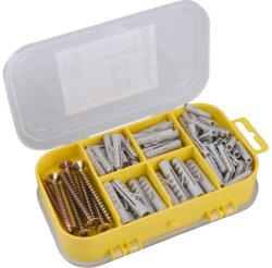 EXTOL Csavarok tiplivel 4 méretben, 170 darabos készlet 1445 (1445)