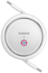 Baseus Cablu de incarcare Baseus USB-C la USB-C 100W (alb) Bayern Edition