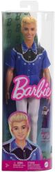 Mattel Barbie Fashionista fiú baba kék-fekete ingben - Mattel (DWK44/HRH25) - innotechshop