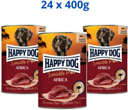 Happy Dog Africa konzerv Strucc 24x400g