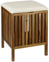 Wenko Дървен кош за пране в тъмно естествен цвят 38 l Fondi - Wenko (26169100)