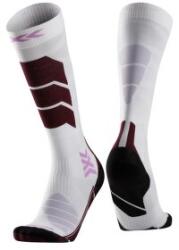 X-Bionic X-SOCKS® SKI EXPERT OTC WOMEN Șosete pentru genunchi X White/Lavender 41-42 EU