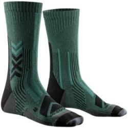 X-Bionic HIKE PERFORM MERINO CREW Șosete DARK SAGE/BLACK 45-47 EU