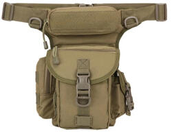 Malatec Katonai taktikai combtáska, zöld, 30, 5x12, 5 x22, 8 cm