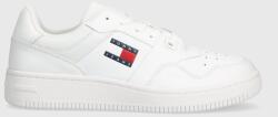 Tommy Jeans bőr sportcipő TJM RETRO BASKET ESS fehér, EM0EM01395 - fehér Férfi 41